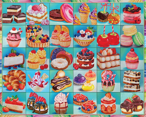 Sweets, 1000 Piece Puzzle, by Springbok Puzzles.