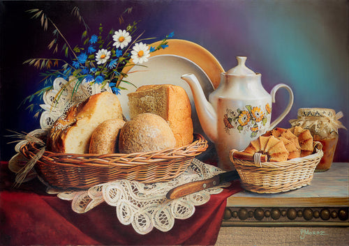 Case of 6 Bread and Breakfast, 1000 Piece Puzzle by Prestige Puzzles Private Collection