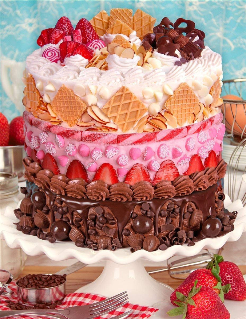 Icing on Cake, 500 Piece Puzzle, by Springbok Puzzles.