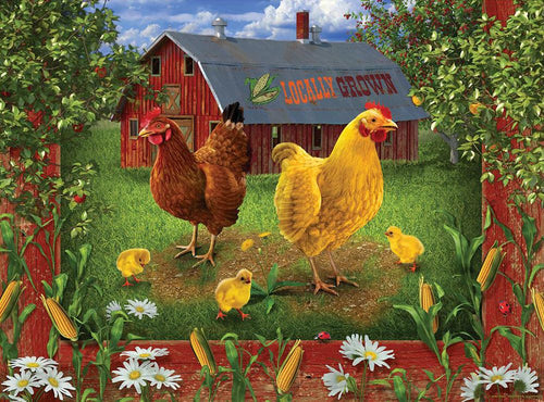 Locally Grown, 500 piece puzzle by Sunsout