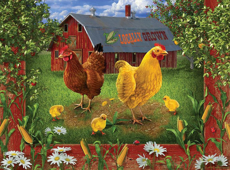 Locally Grown, 500 piece puzzle by Sunsout