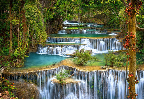 The Cascade, 1000 Pc Jigsaw Puzzle by Castorland