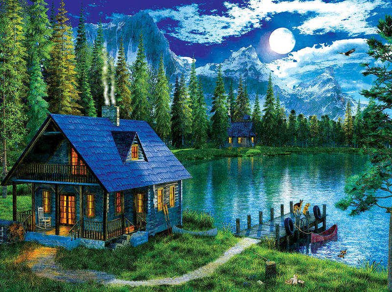 Waiting for Master, 500 piece puzzle by Sunsout